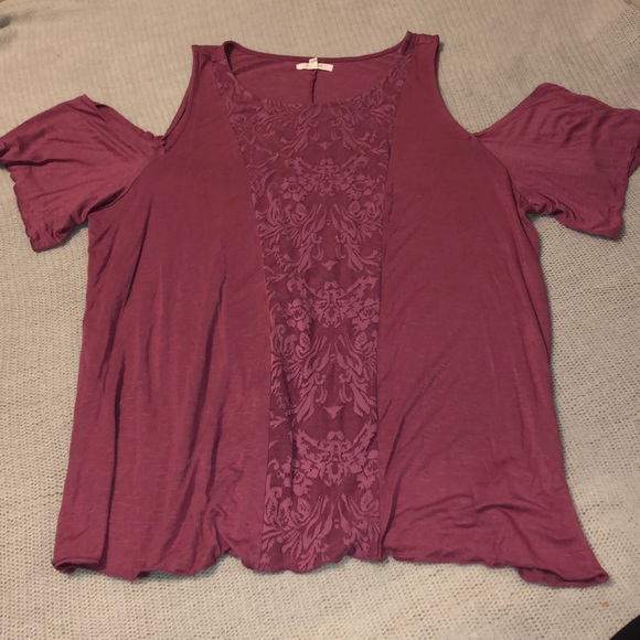 Maurices Tops - Cold shoulder tee